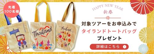 タイデザインのトートバッグプレゼント