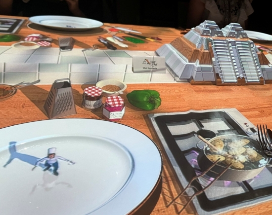 夕食クーポン 【Le Petit Chef】 3Dシェフの美食旅 - 味と映像で楽しむテーブルシアター -
